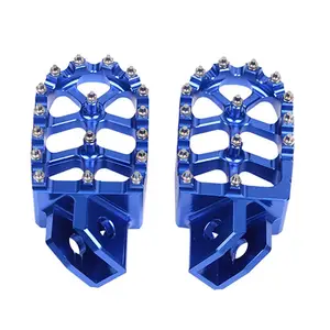 Motorcycle FootRest Foot Pegs Pedal For YAMAHA YZ80 YZ125 YZ250 YZ WR 200 250 500 TTR 90 110 125 250 TTR250 Footpeg Accessories