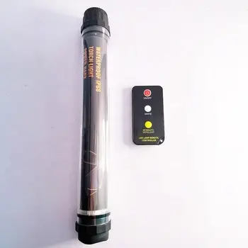 Водонепроницаемый светодиодный фонарик с пультом дистанционного управления IP68, портативный светодиодный фонарик с аккумулятором 18650 и зарядкой от usb