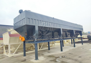 Silo à ciment horizontal de 50 tonnes avec dépoussiéreur et soupape de sécurité, réservoir à ciment mobile de 100 tonnes pour station à béton - Product Image 6