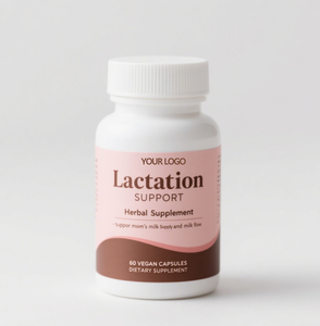 OEM Suplemento de lactancia Cápsulas Moringa Alfalfa y Goat's Rue Suplemento de lactancia 60 Cápsulas veganas Suministro de fábrica - Product Image 2