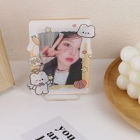 Design créatif Porte-cartes de bureau personnalisé Porte-cartes acrylique Porte-cartes photo