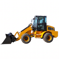 Nouvelle conception de chargeuse sur pneus H380 certifiée CE, personnalisable, 4x4, hydraulique, compacte, avec moteur Euro 5 et roulement automatique