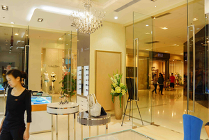 Vetrina di gioielli di lusso vetrina vetrina per gioielleria vetrina vetrina chiosco per la vendita negozio di gioielli da esposizione per negozio - Product Image 3