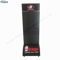 Présentoir en métal polyvalent de bonne qualité pour magasin de détail, présentoir portable de point de vente, présentoir suspendu pour gants et marchandises