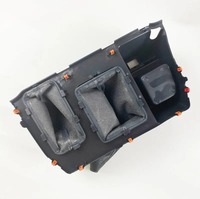 Boîte de console centrale intérieure de voiture pour le 70e anniversaire, chargeur USB pour Toyota Land Cruiser 70 Series LC70 LC76 LC79, porte-gobelet