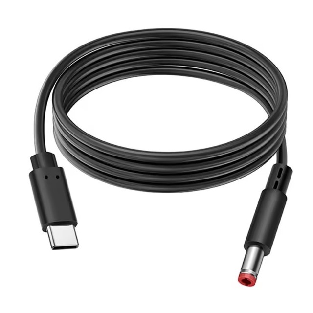 USB C PD Charging Cable Cord Type C to DC 5.5x2.5mm Universal Power Adapter Converter for Routers Laptops Speaker LED