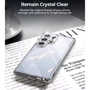 <span class=keywords><strong>Coque</strong></span> en silicone transparente d'origine pour Galaxy <span class=keywords><strong>Samsung</strong></span> S24 S23 S22 <span class=keywords><strong>S21</strong></span> Ultra <span class=keywords><strong>FE</strong></span> Plus Ultra Fine, Housse en TPU souple et cristalline A14 A34 A54 5G - Product Image 6