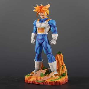 Set Coleccionable de Trunks Super Saiyan de DBZ con Base de Escena de Roca y Múltiples Estilos de Cabello para Entusiastas del <span class=keywords><strong>Anime</strong></span> y Decoración - Product Image 5