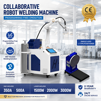 Máquina de Soldadura Láser con Robot Colaborativo Industrial y Posicionador Automático, Brazo Robótico de 6 Ejes con Certificación CE para Fabricación de Metales