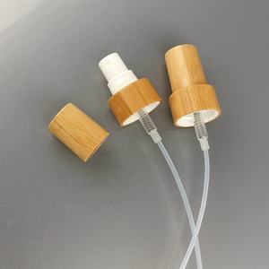 <span class=keywords><strong>Spray</strong></span> de niebla de bambú <span class=keywords><strong>24</strong></span>/410, pulverizador fino con tapa de bambú, 24mm, paquete de cosméticos - Product Image 2