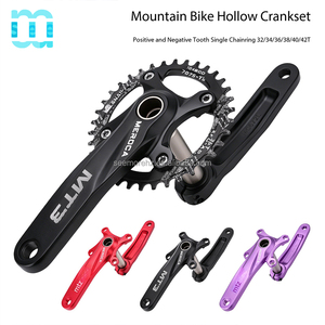 SeeMore Crankset Terintegrasi Hollow untuk Sepeda Gunung 104BCD Narrow-Wide 8-12 Speed Chainring <span class=keywords><strong>Crank</strong></span> <span class=keywords><strong>Set</strong></span> dengan BB - Product Image 1