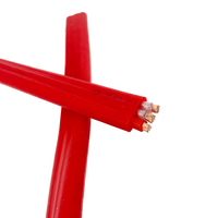 Cable de Alimentación de Bajo Voltaje de 3 Núcleos, Aislado con PVC Rojo, 1 KV/0.6 KV, 1.5mm2 2.5mm2 4mm2, Cobre Desnudo para Máquina de Soldar