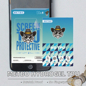 Metbo Anti Scratch Anti-Spy Anti-Shock 2.5D Ultra-Thin Full Coverage TPU Hydrogel <b>Screen</b> <b>Protector</b> for Mobile <b>Phone</b> - Product Image 2