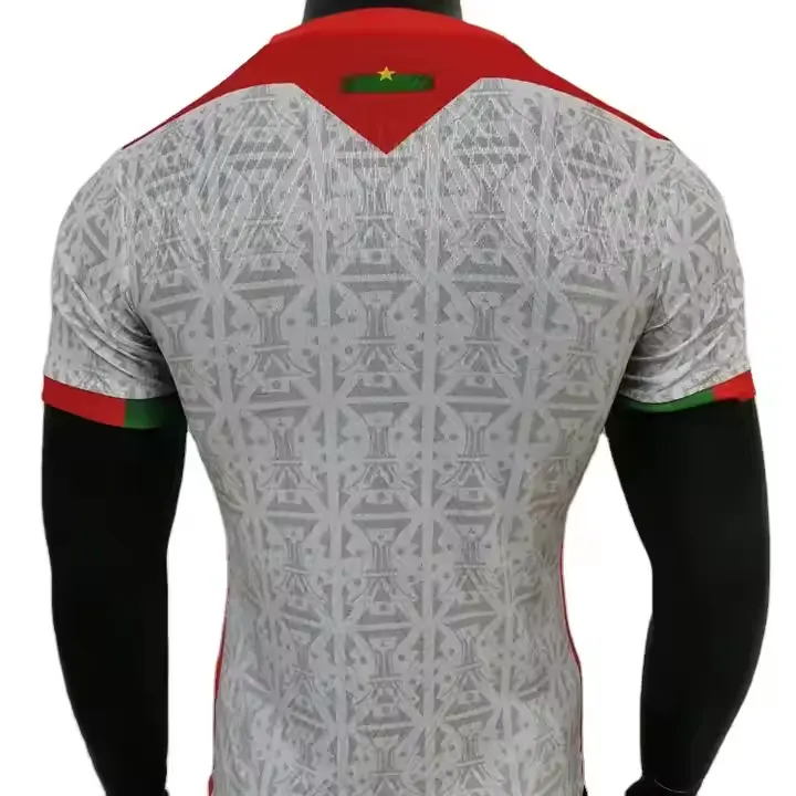 23-24 Jersey blanco West Africa Country Jersey Africa Nation Player Edition Camiseta de fútbol