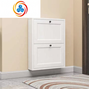Moderno y Funcional Mueble Zapatero Extensible de Acero Inoxidable para Entrada o Sala de Estar con Compartimentos Ajustables - Product Image 1