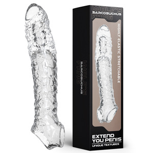 Copertura per Dildo Maschile con Cristallo Esteso e Blocco Fisico, Giocattolo Sessuale Raffinato per Coppie - Product Image 2