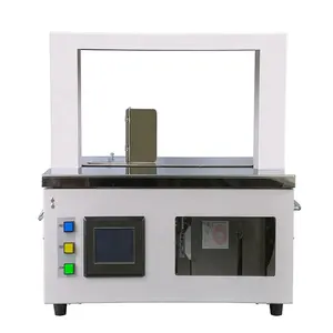 JB-403 Automatische Band Wrapper Machine Valuta Desktop Bundel Machine Draagbare Strapping Verpakkingsmachine