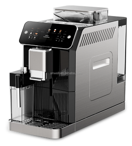 เครื่องชงกาแฟเอสเพรสโซ่อัตโนมัติเต็มรูปแบบ Anwell Commercial ระดับมืออาชีพจากอิตาลี 6 in 1 สำหรับคาปูชิโน นม กาแฟลาเต้ ร้อนแรง 15 บาร์ 20 บาร์ - Product Image 5