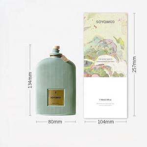 زجاجات عطر منزلية مخصصة بشعار خاص، سعة 80 مل/100 مل، مع أعواد خيزران صديقة للبيئة - Product Image 3