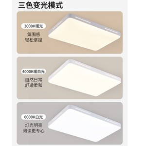 Chint Led Ceiling <b>Light</b> 60W 84W 108W 3000K 5700K White For Living Room Bedroom <b>Hall</b> - Product Image 2