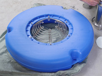 Aérateur de bassin à poissons haute puissance 380V/50Hz, nouveau moteur d'aérateur à hélice, composants essentiels pour l'aquaculture, pompe à oxygène, aérateur à roue à aubes