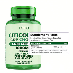Citicoline Kapsülleri Takviyeleri Vitamin Cdp Kolin Citicoline Kapsülleri Beyin Sağlığı İçin - Product Image 2
