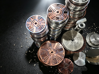 Plaque de coussin de soupape pour compresseur industriel à gaz GNC à piston alternatif, pièces de rechange pour compresseur d'air haute pression Jinnuoheng 3CR13