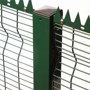 Valla de Vista transparente para patio de recreo, valla galvanizada por inmersión en caliente, antiescalada - Product Image 3