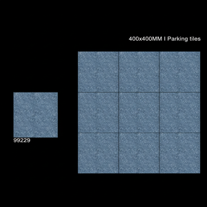 กระเบื้องปูพื้นภายนอกแบบมีสไตล์ ขนาด 40x40 ซม. 400x400 มม. 16x16 นิ้ว สำหรับจอดรถ พื้นผิวทันสมัย - Product Image 1