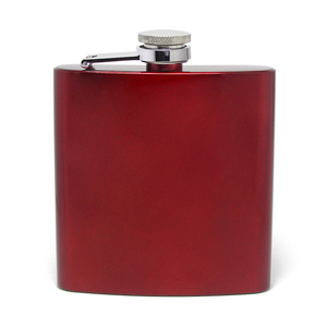6oz <span class=keywords><strong>Rouge</strong></span> En Acier Inoxydable Poche Hanche Flacon Whisky Bourgogne Femme Creative Voyage Verres Cadeaux <span class=keywords><strong>Vin</strong></span> <span class=keywords><strong>Rouge</strong></span> Promotionnel Hip Flask - Product Image 2