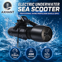 Scooter sous-marin électrique DPV avec moteur sans balais, écran LED, hélice intégrée et équipement de plongée sécurisé, directement de l'usine