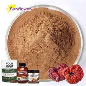 Ganoherb 100% hữu cơ Reishi Nấm <span class=keywords><strong>Ganoderma</strong></span> lucidum viên nang với bột bào tử OEM chiết xuất thảo dược bổ sung nhà sản xuất - Product Image 1