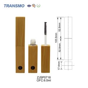 Tubo de Rímel de Bambú de 5 ml con Tapa Biodegradable, Envase Cosmético para Cejas y Pestañas - Product Image 2