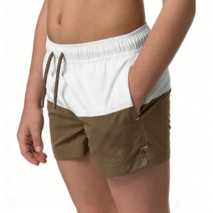 Short <span class=keywords><strong>de</strong></span> <span class=keywords><strong>bain</strong></span> pour garçons à séchage rapide, antibactérien, écologique, extensible dans quatre directions, avec doublure en maille nylon élasthanne, coupe boxer, style boardshort - Product Image 5
