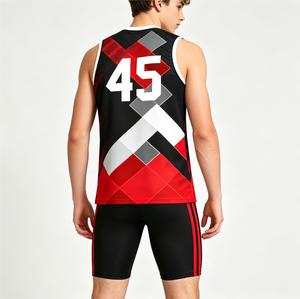 Maillot de football 7v7 sans manches confortable pour jeunes, uniforme de football 7 sur 7 - Product Image 3