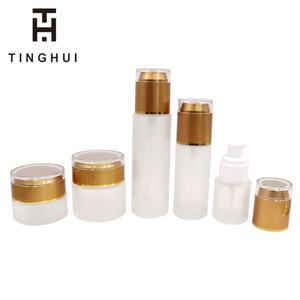 Ensemble de flacons cosmétiques de luxe personnalisés, nouveaux flacons en verre pour toner et lotion, 20g 30g 50g 40ml 100ml 120ml, ensemble d'emballage pour soins de la peau - Product Image 6