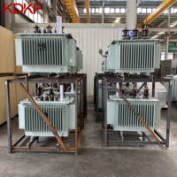 Transformateur immergé dans l'huile triphasé Dyn11 monté sur poteau, 11 kV 10,5 kV vers 415 V 50 Hz, bobinage en cuivre, direct usine