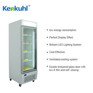 Kenkuhl SD420 Congelador vertical <span class=keywords><strong>Nevera</strong></span> y congelador comercial para tienda 420L Vitrina Congeladores Comercial Vertical - Product Image 5