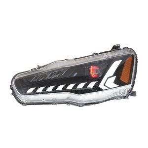 For 09-16 <b>Headlight</b> Assembly Modified 12V <b>LED</b> Daytime Running Light Flowing Turn Signal Lens 12v <b>LED</b> <b>Headlight</b> Assembly for 09-1 - Product Image 3