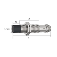 Capteur de proximité inductif industriel M12 longue portée 8 mm NPN PNP SUS étanche CE