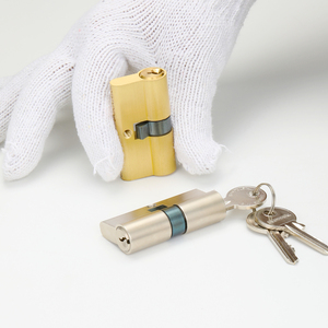 30Mm + 30Mm Bảo Mật Cao 60Mm Đôi Mở Khóa Bảo Vệ Xi Lanh Euro Cửa Sollid Khóa Đồng Thau Xi Lanh - Product Image 2