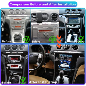 2 Din Android Tesla Style Pour Ford S-Max Galaxy 2007-2015 Autoradio Lecteur Multimédia Auto Stereo GPS Navi Head Unit DSP Carplay - Product Image 3