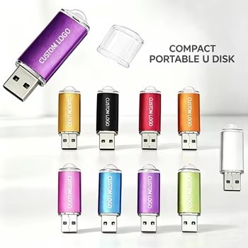 Custom Logo USB Memory Stick Colorful Portable Data Storage Drive 1GB 2GB 4GB 8GB 16GB 32GB 64GB 128GB