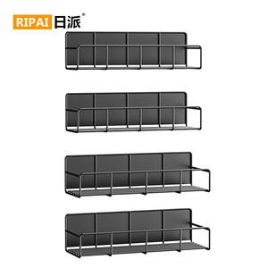 Estante Magnético para Refrigerador Ripai, Negro, Multiusos, para Especias, Colgante, Sin Perforaciones, Organizador de Almacenamiento para Cocina - Product Image 4