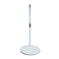 Support de lumière de bureau rond de 18 cm, support de table réglable en hauteur pour éclairage LED de studio, anneau lumineux, diffusion en direct