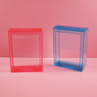 Boîtes en plastique PET transparent Boîte d'emballage cadeau transparente Boîtes carrées en PVC pour café et thé