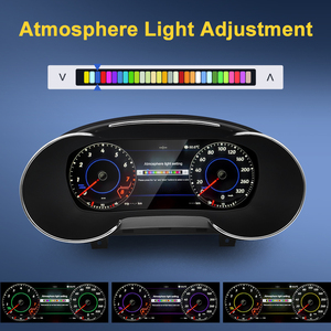HFMidia Pantalla Digital LCD STWEI de 10.3 Pulgadas para AUDI A3 2013-2020, Panel de Instrumentos, Velocímetro, Carplay Inalámbrico, Android Auto - Product Image 2