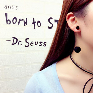 <span class=keywords><strong>Orecchini</strong></span> <span class=keywords><strong>Pendenti</strong></span> con Doppio Pompon in Finta Pelliccia, Rossi e Neri, Lunghi, per Donna, Gioielli alla Moda - Product Image 2