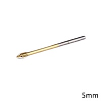 Foret à pointe croisée en carbure de tungstène pour carrelage en céramique titane, verre, marbre, modèle AHL7521, 5/6/8/10/12 mm