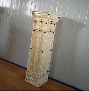 H:99cm W:18cm <span class=keywords><strong>poste</strong></span> <span class=keywords><strong>de</strong></span> esquina prefabricado plástico decorativo cuadrado balaustre <span class=keywords><strong>de</strong></span> hormigón molde <span class=keywords><strong>de</strong></span> esquina para la venta - Product Image 4